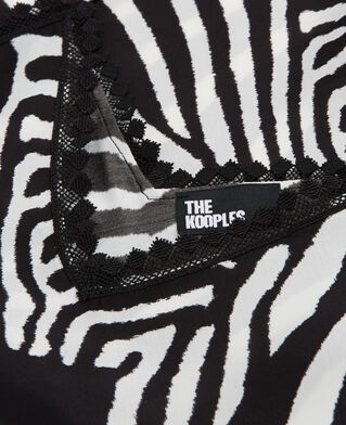 The Kooples F BLACK WHITE printed camisole
