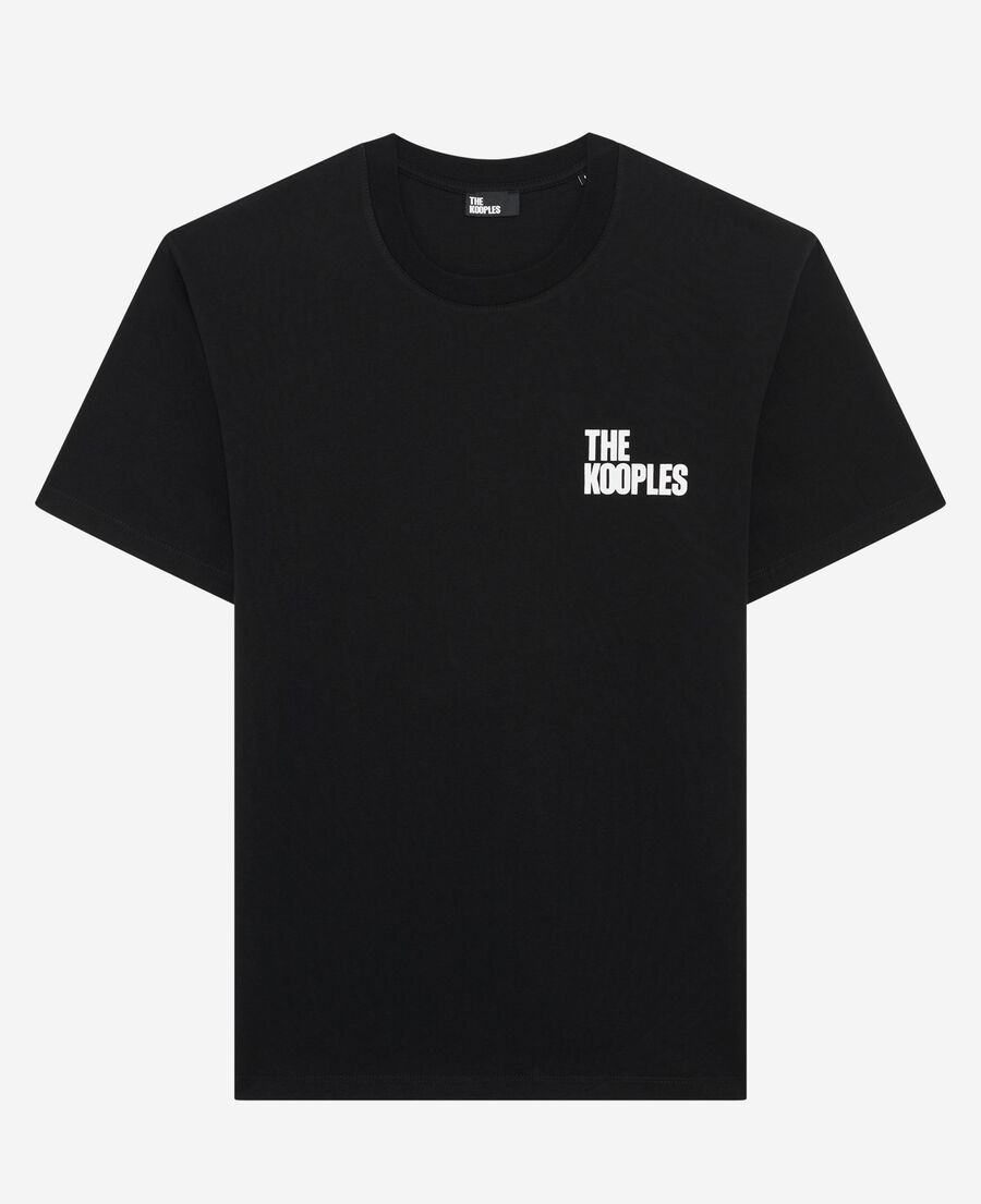 The Kooples HOMME BLACK t-shirt logo noir