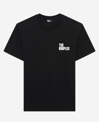 The Kooples HOMME BLACK t-shirt logo noir