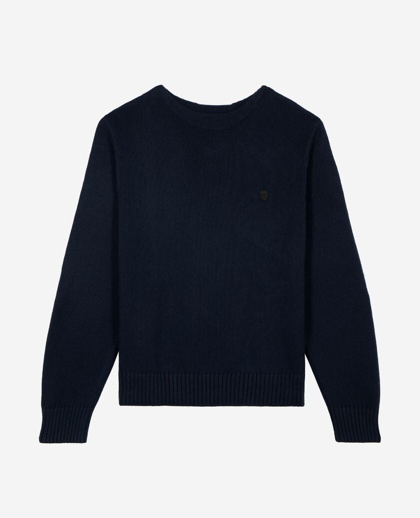 The Kooples H NAVY navy boat-neck sweater