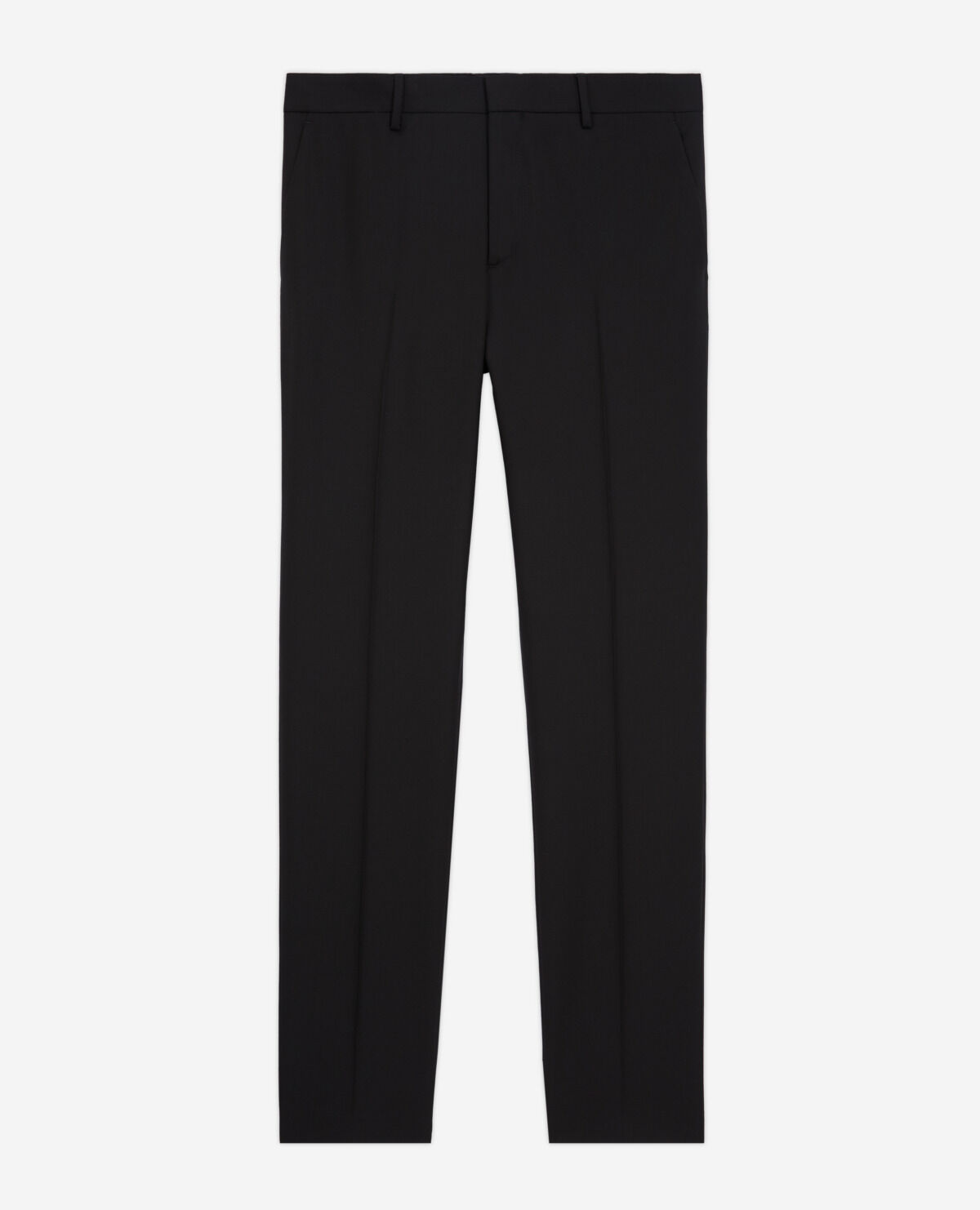 【在庫あり】 Black wool suit pants slim fit パンツ