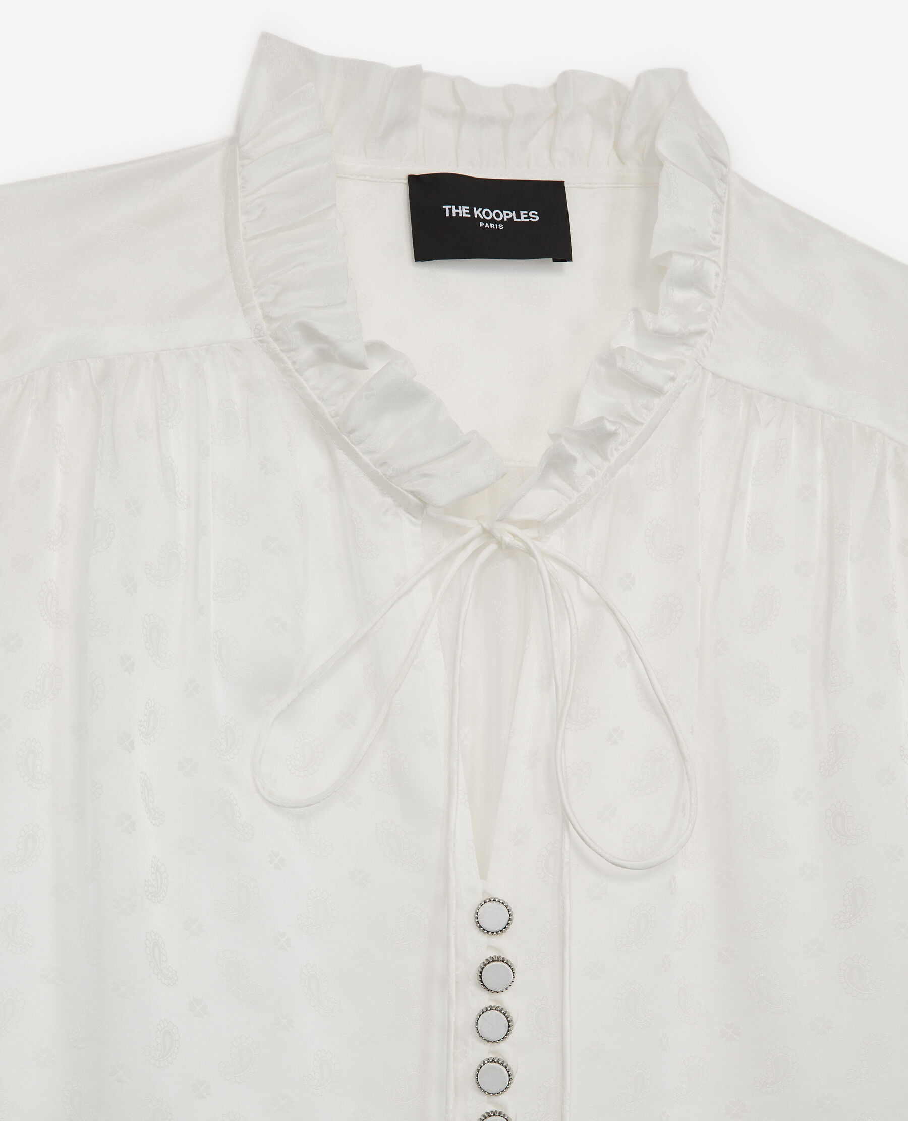 Chemise blanche sales the kooples
