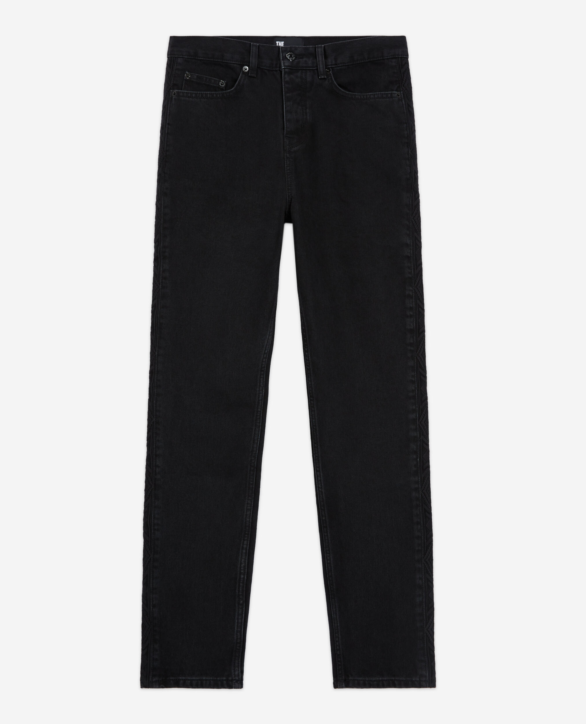 Jean taille haute noir