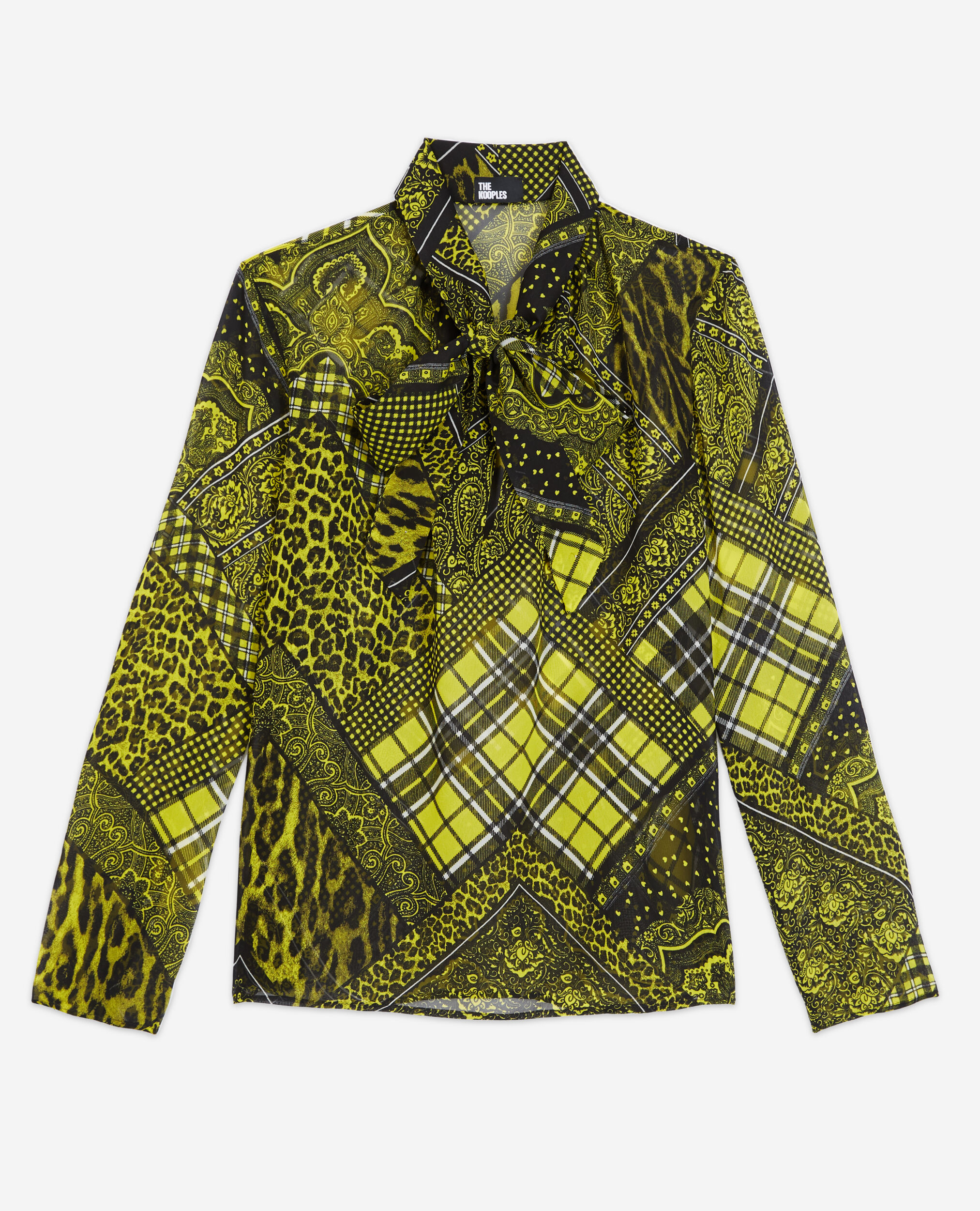 Top imprimé, BLACK / YELLOW, hi-res image number null