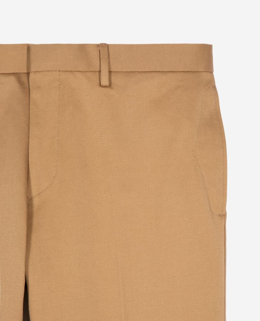 The Kooples HOMME CAMEL pantalon évasé camel