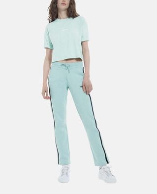 The Kooples FEMME BLUE / GREY jogging logo the kooples bleu