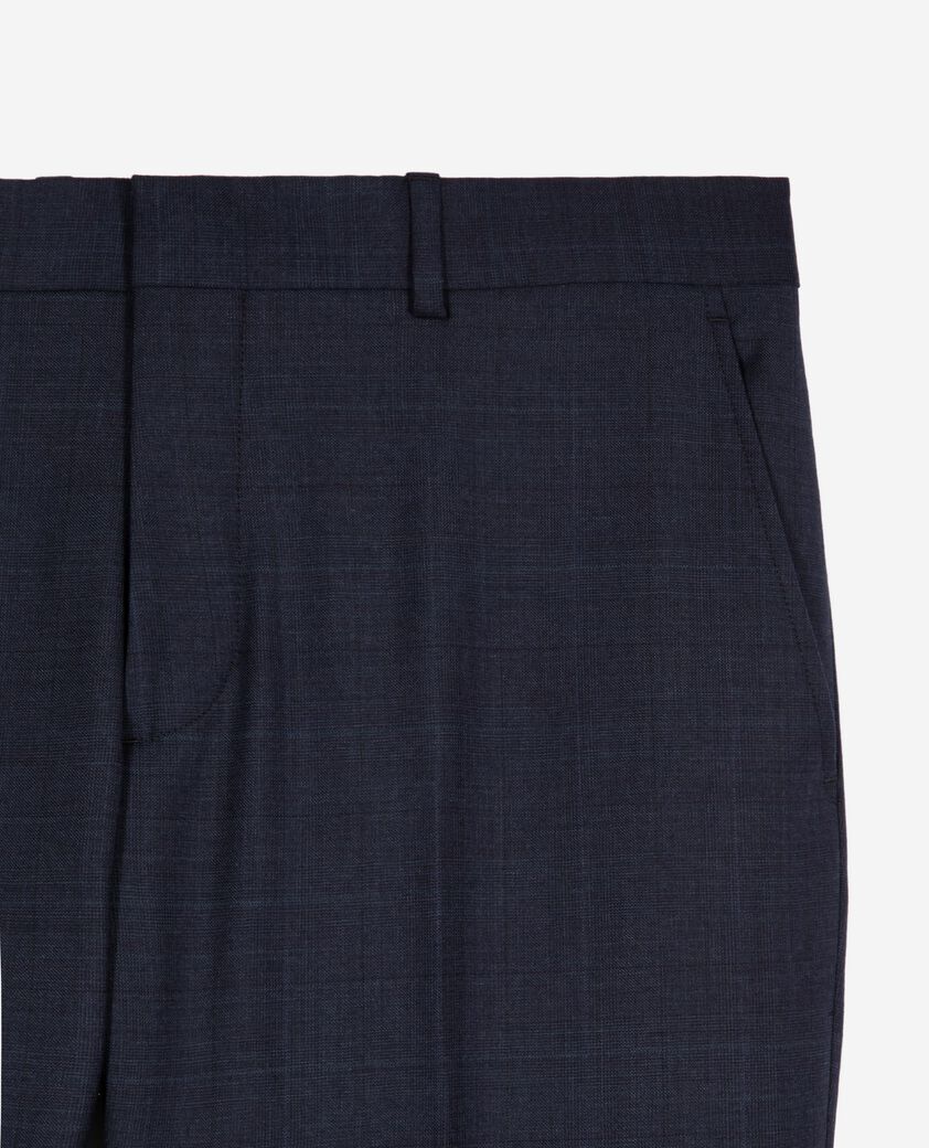 The Kooples MEN NAVY slim-fit suit pants in navy wool