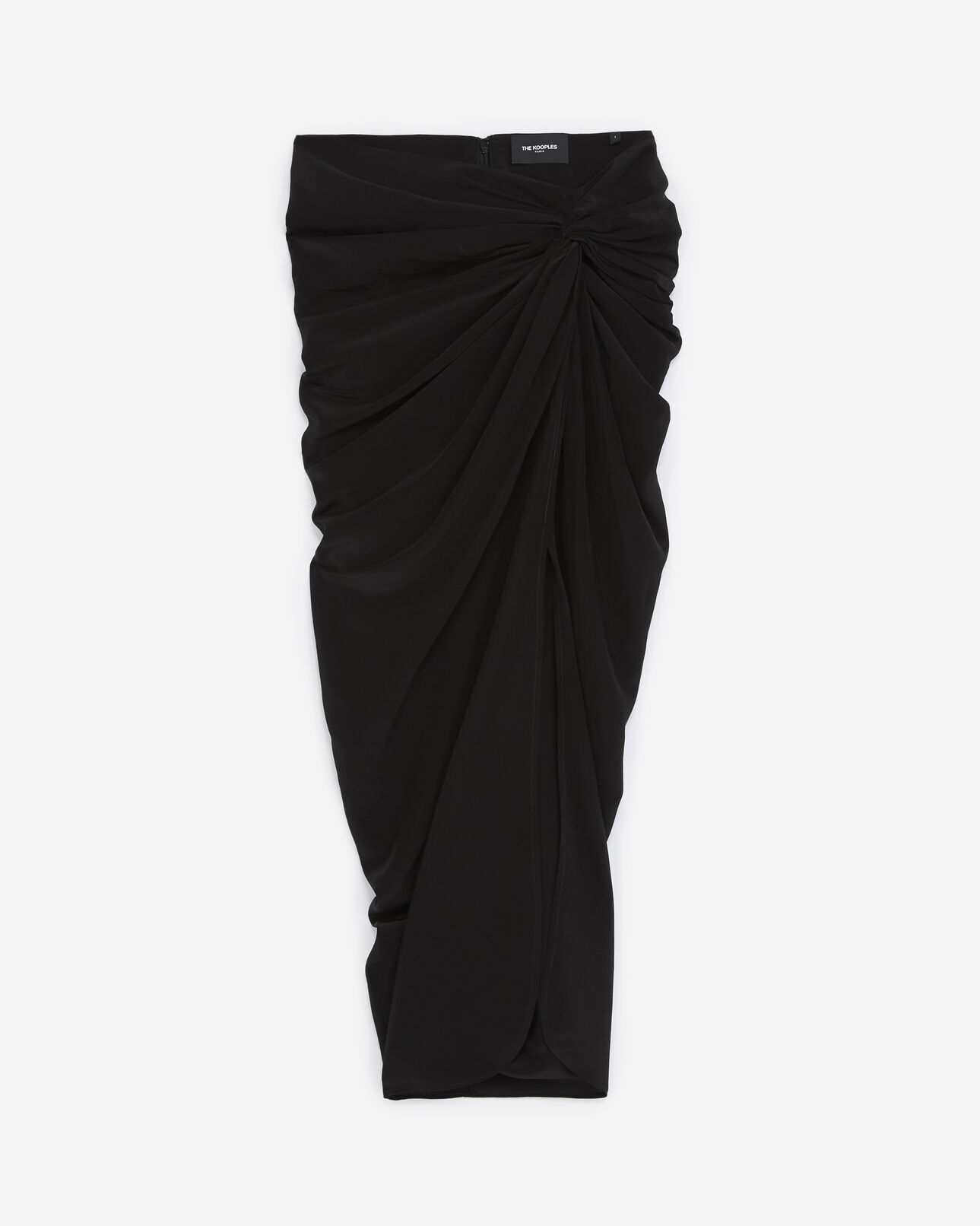 The Kooples DAMEN BLACK langer schwarzer rock