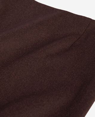 The Kooples FEMME BROWN jupe longue crayon marron
