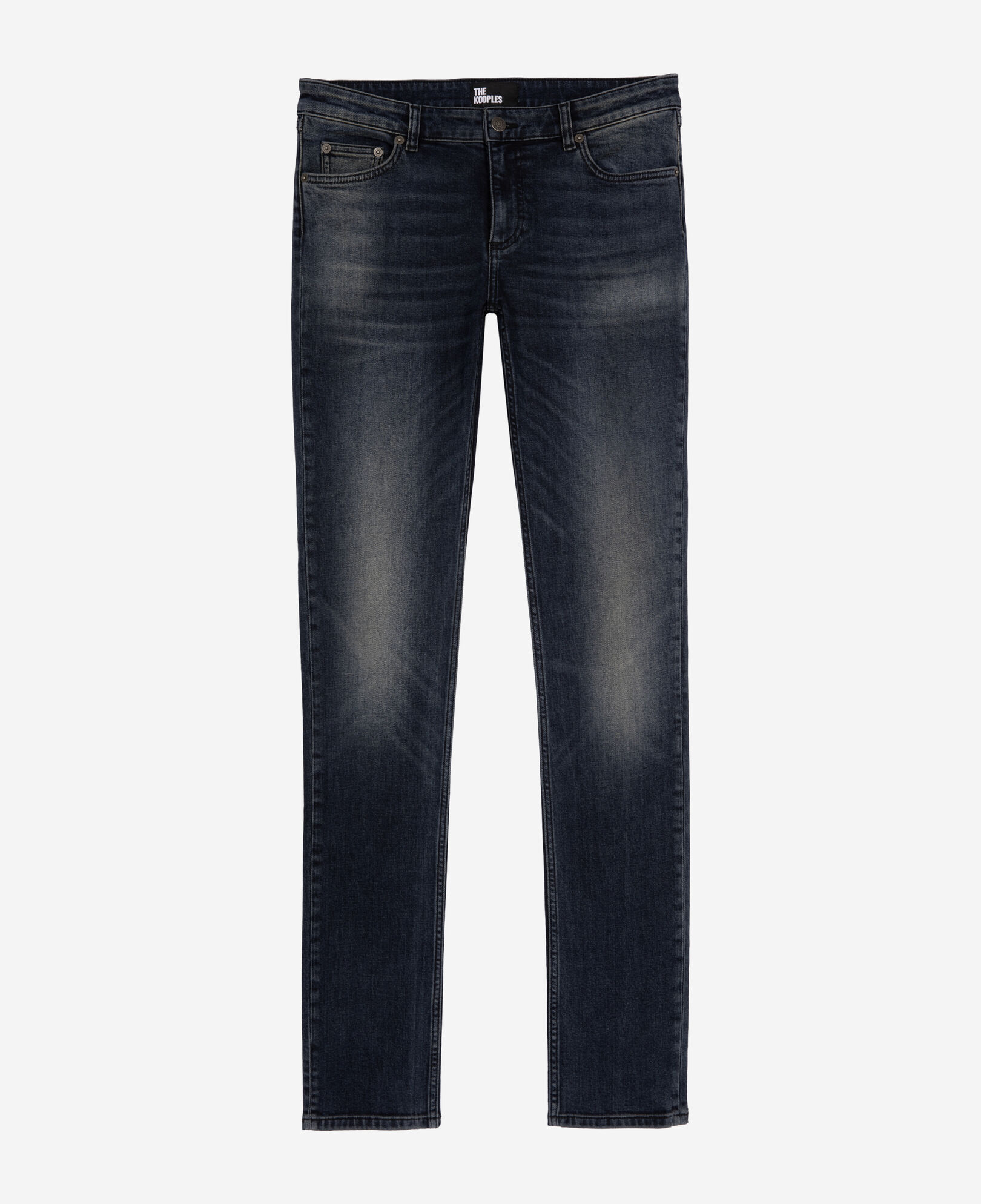 The Kooples WOMEN BLUE ELECTRIC dark blue slim jeans