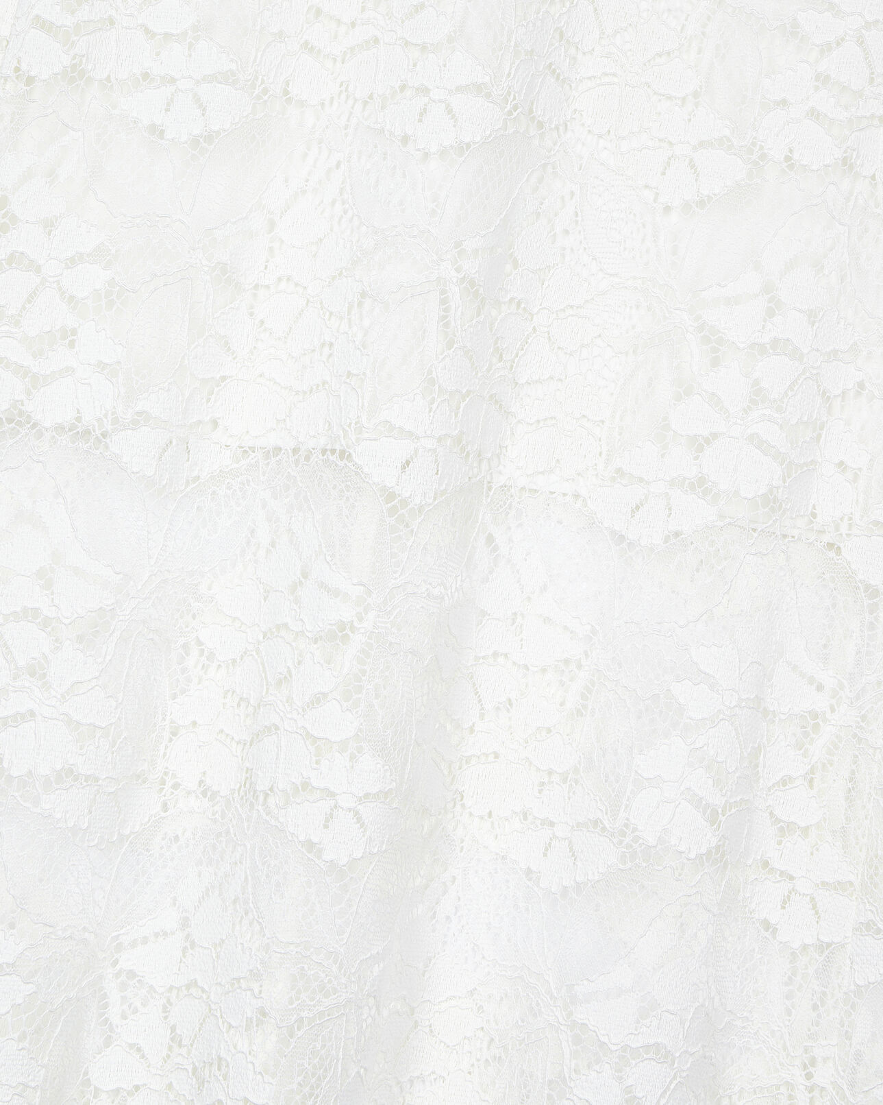 The Kooples FEMME ECRU jupe longue en dentelle écrue