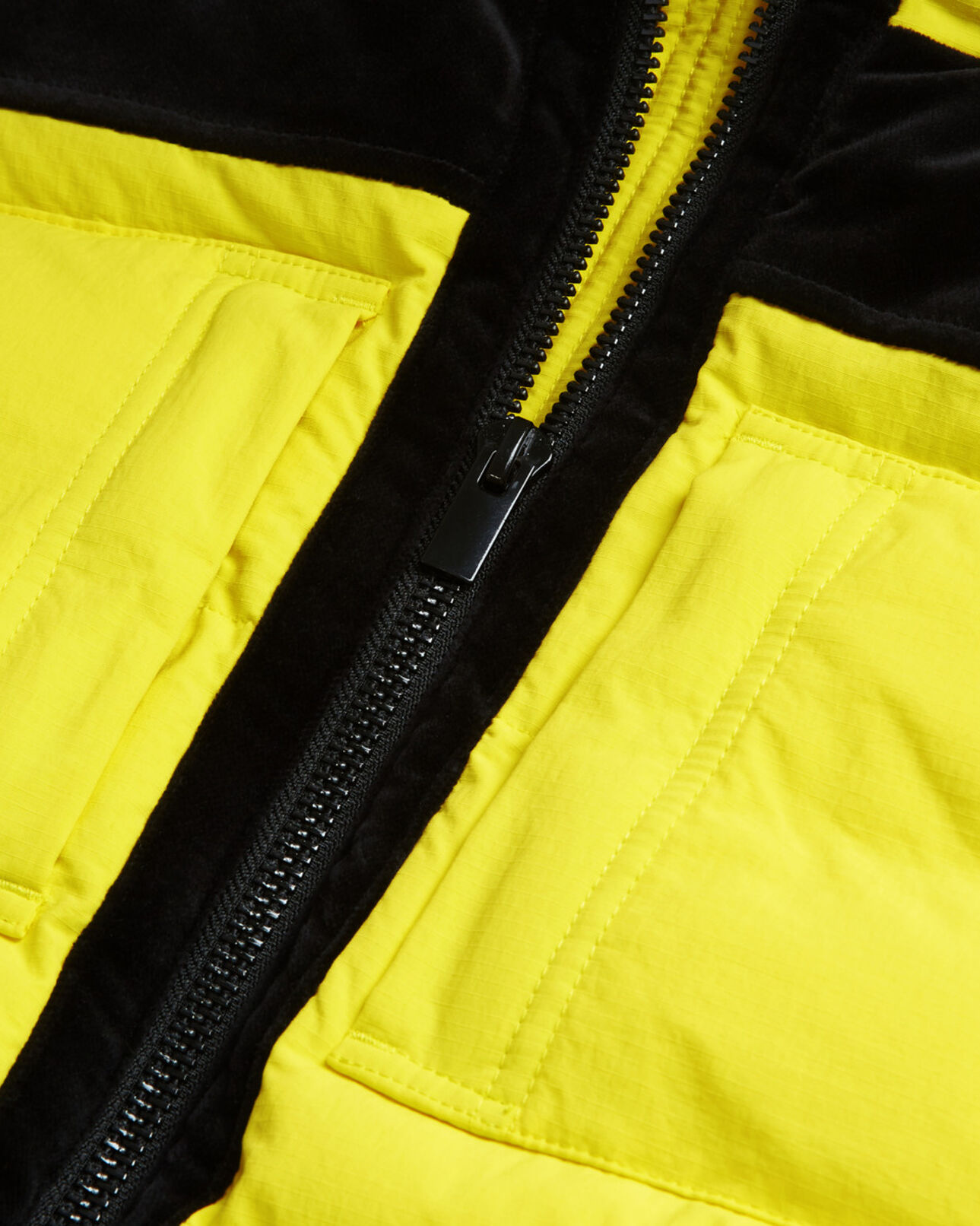 The Kooples FEMME YELLOW FLUO doudoune sans manches jaune