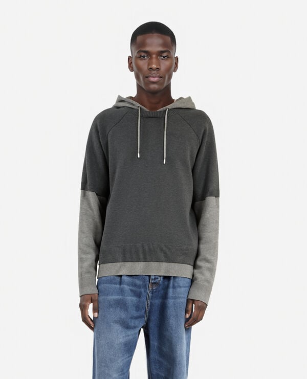 Pull en coton gris| The Kooples