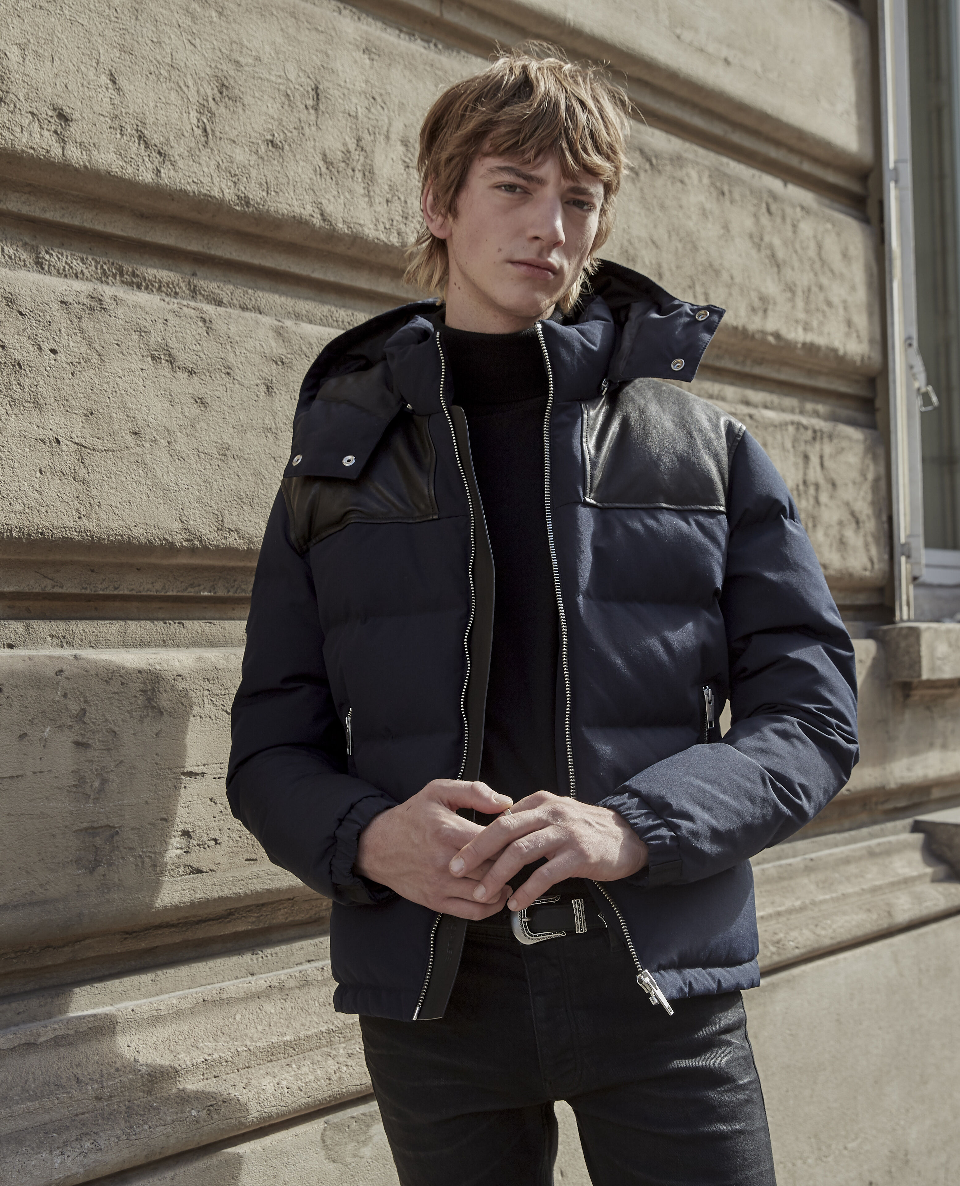 Doudoune top homme cuir