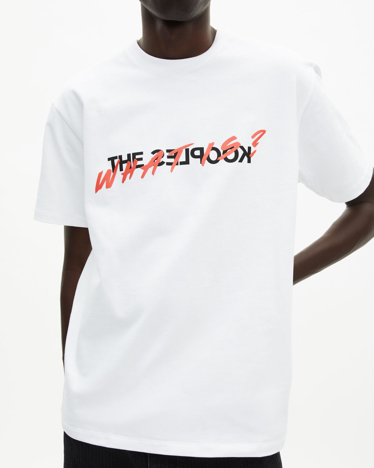 The Kooples HOMME WHITE t-shirt what is blanc