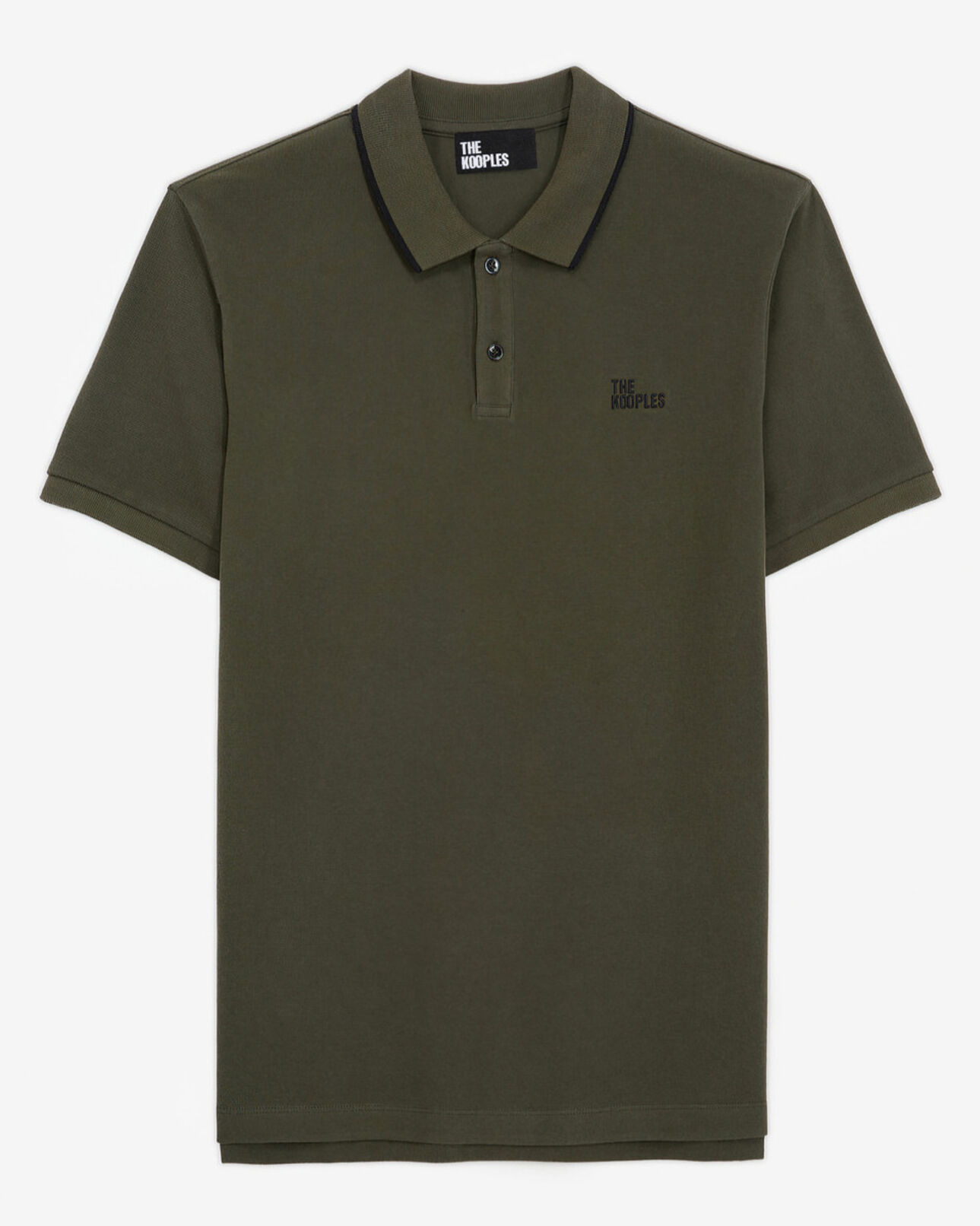 The Kooples MEN FORET khaki classic polo