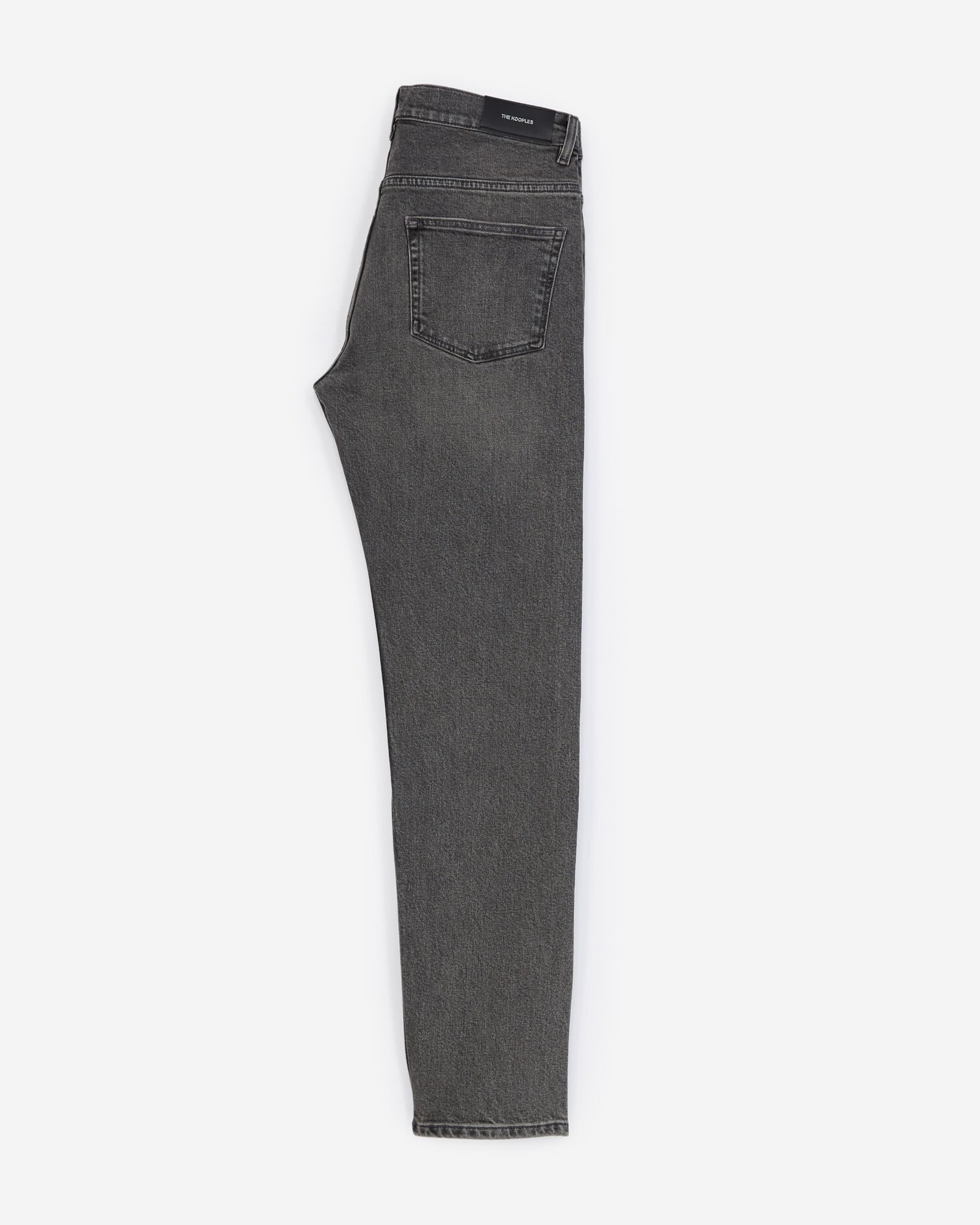 Jean délavé gris coupe slim, BLACK WASHED, hi-res image number null