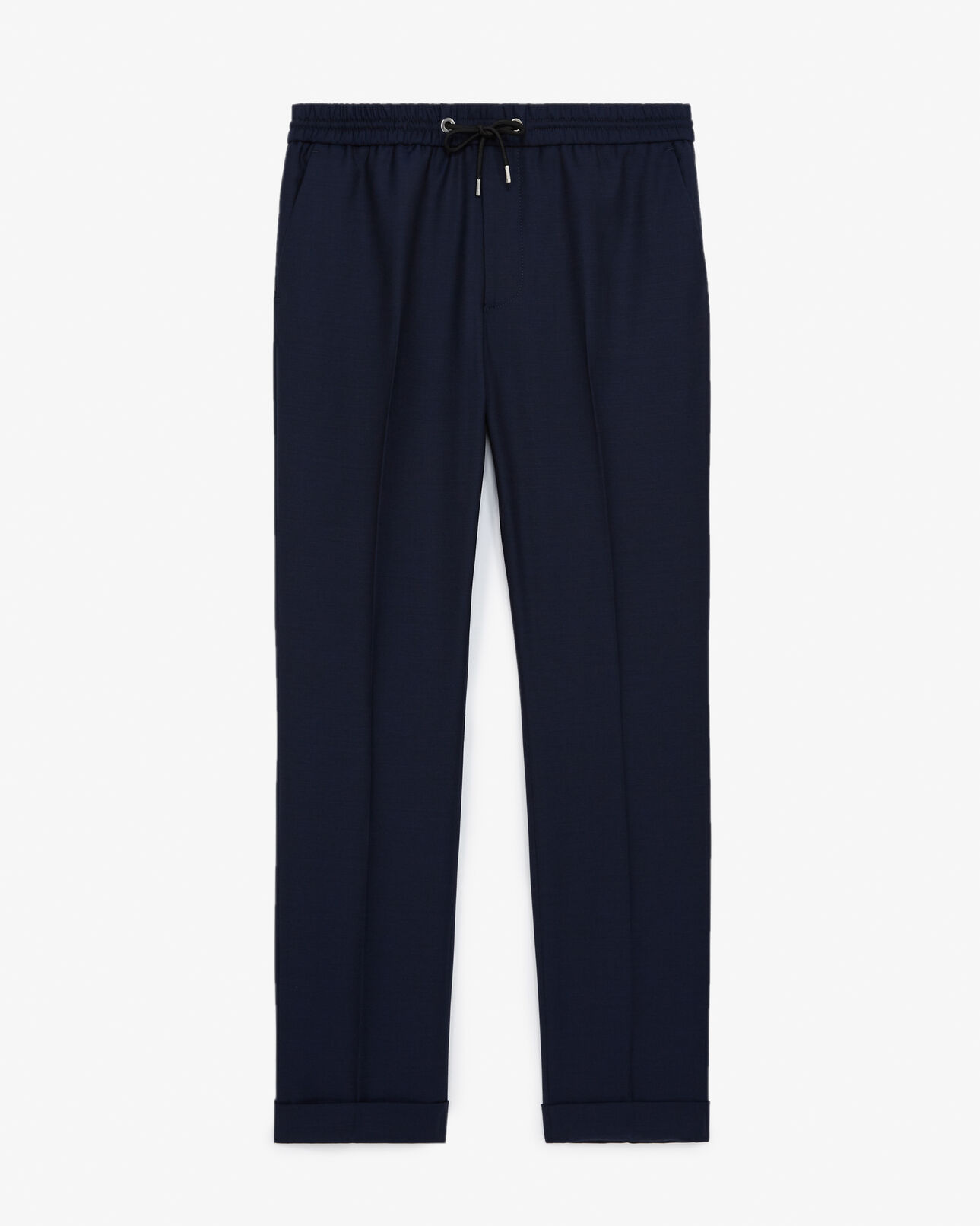The Kooples MEN NAVY flowing navy blue pants