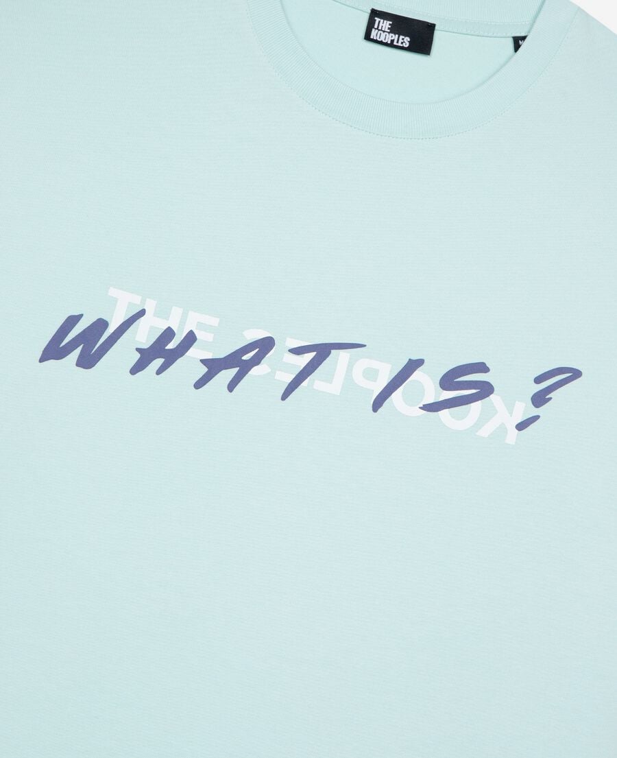 The Kooples HOMME BABY BLUE t-shirt what is bleu ciel