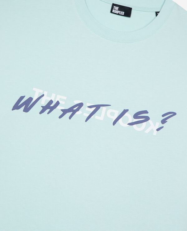 The Kooples HOMME BABY BLUE t-shirt what is bleu ciel