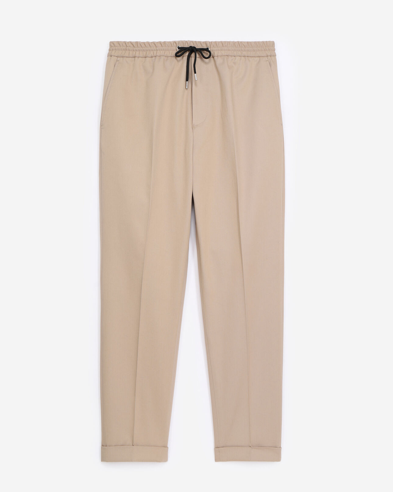 The Kooples HERREN BEIGE hose niedrige taille fließend beige
