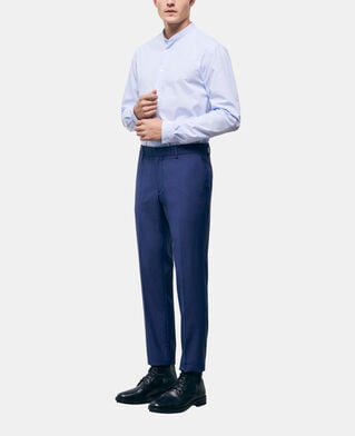 The Kooples H NAVY navy blue wool suit pants 