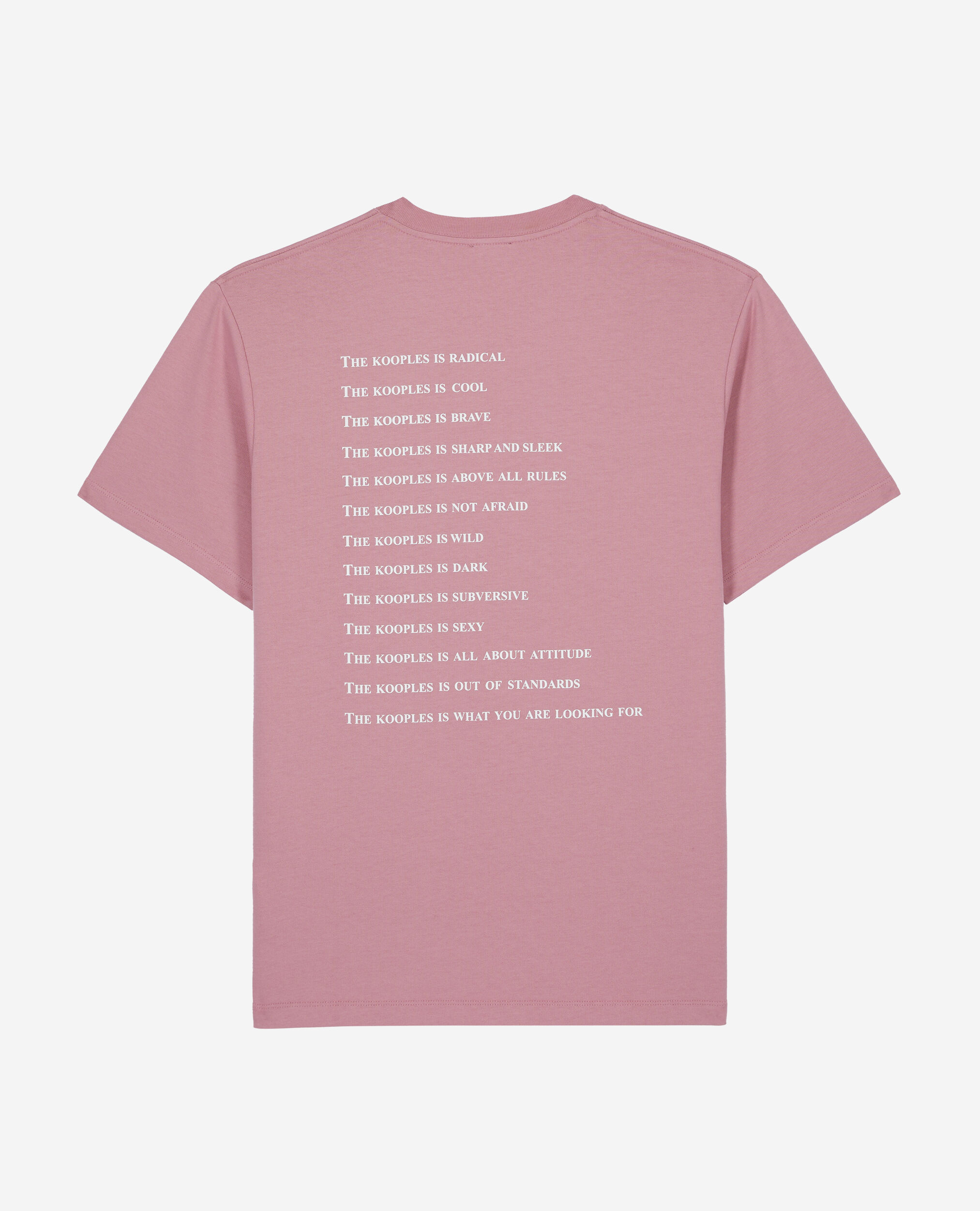 Lila T-Shirt What is, PINK WOOD, hi-res image number null