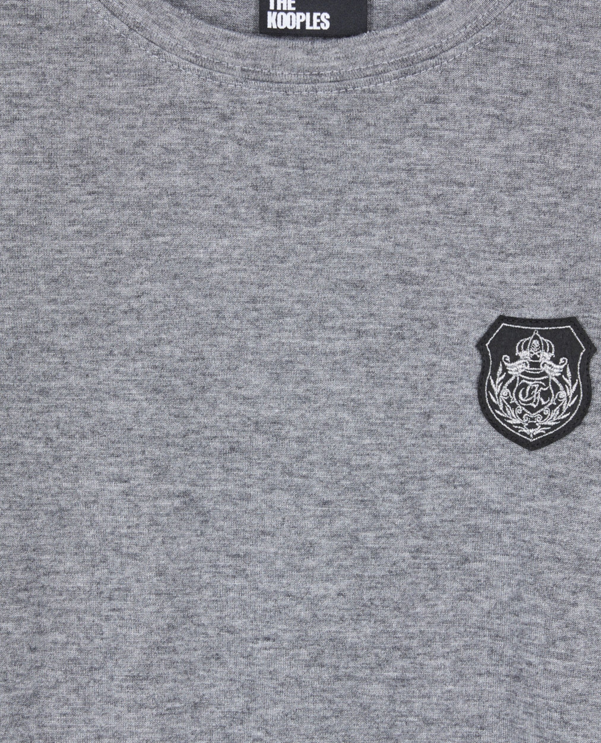 Long sleeved printed t-shirt, GREY MELANGE, hi-res image number null