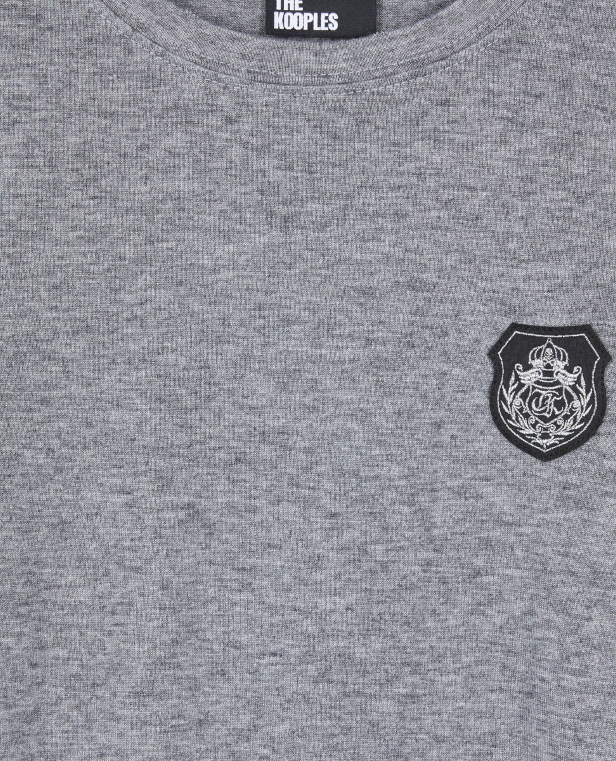 Long sleeved printed t-shirt, GREY MELANGE, hi-res image number null