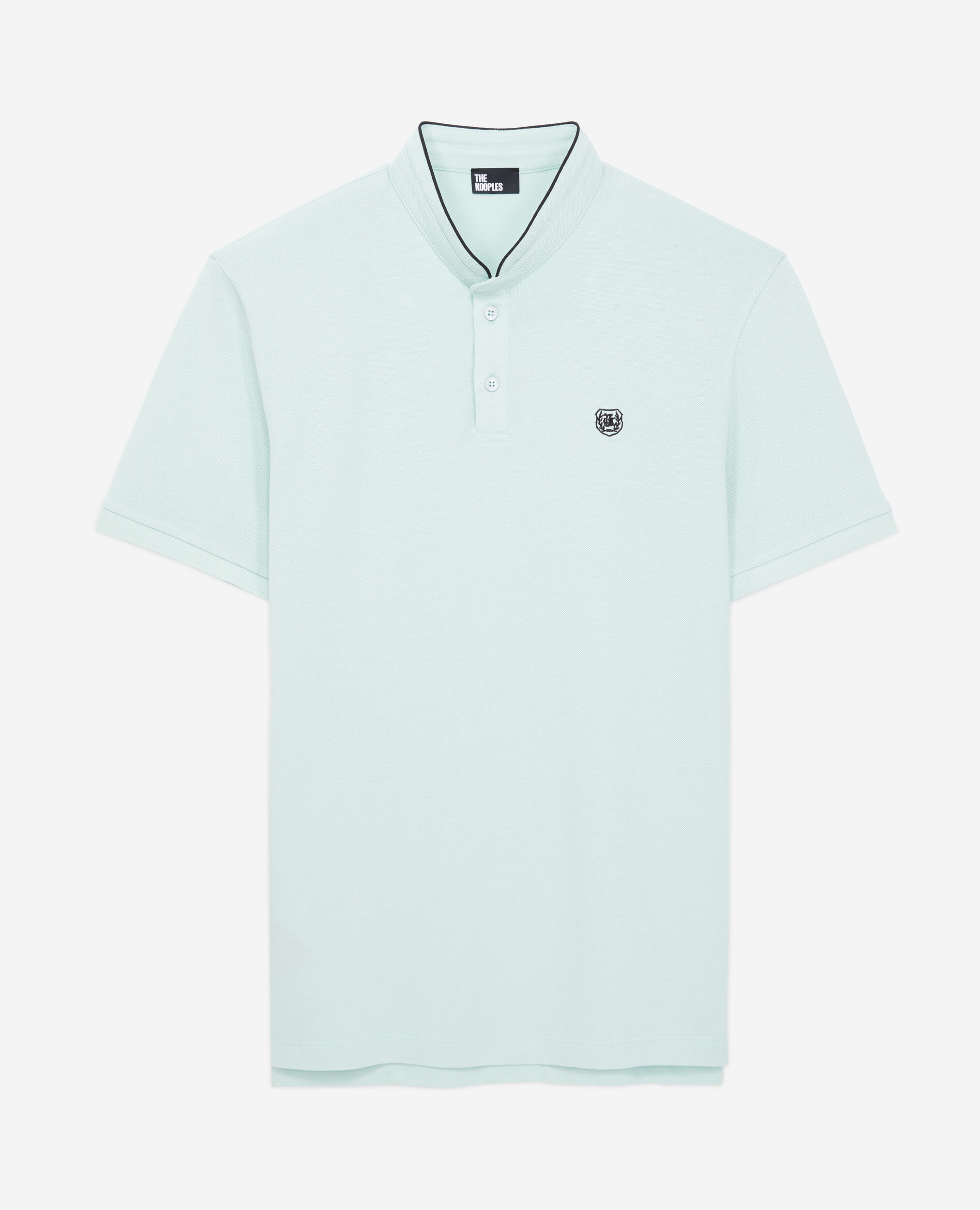 Polo vert en coton, OCEAN, hi-res image number null