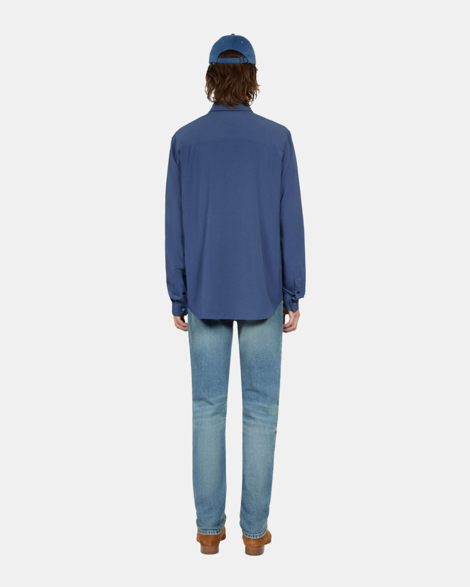 Chemise bleu roi, MIDDLE NAVY, hi-res image number null