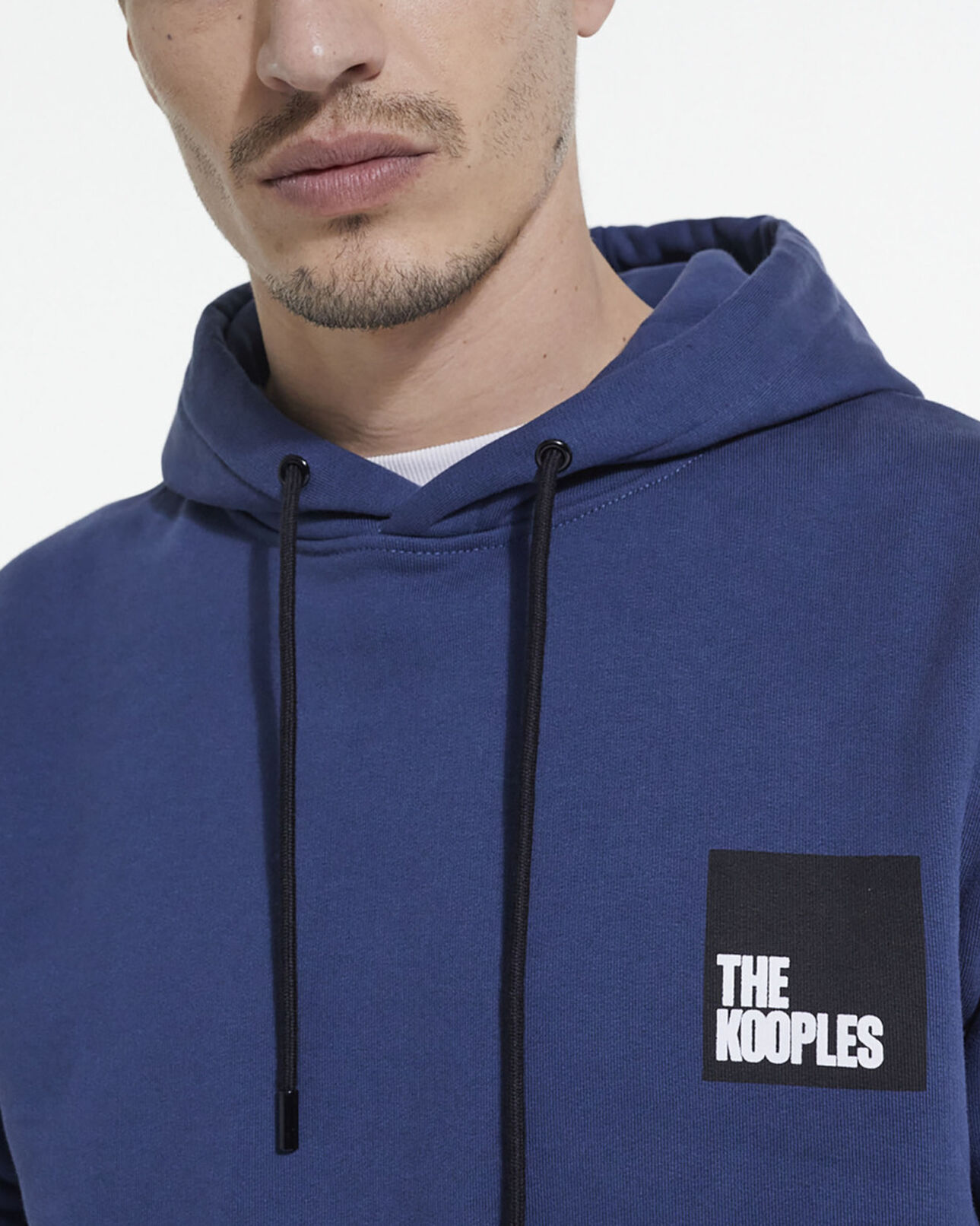 The Kooples HOMME NAVY sweat bleu marine