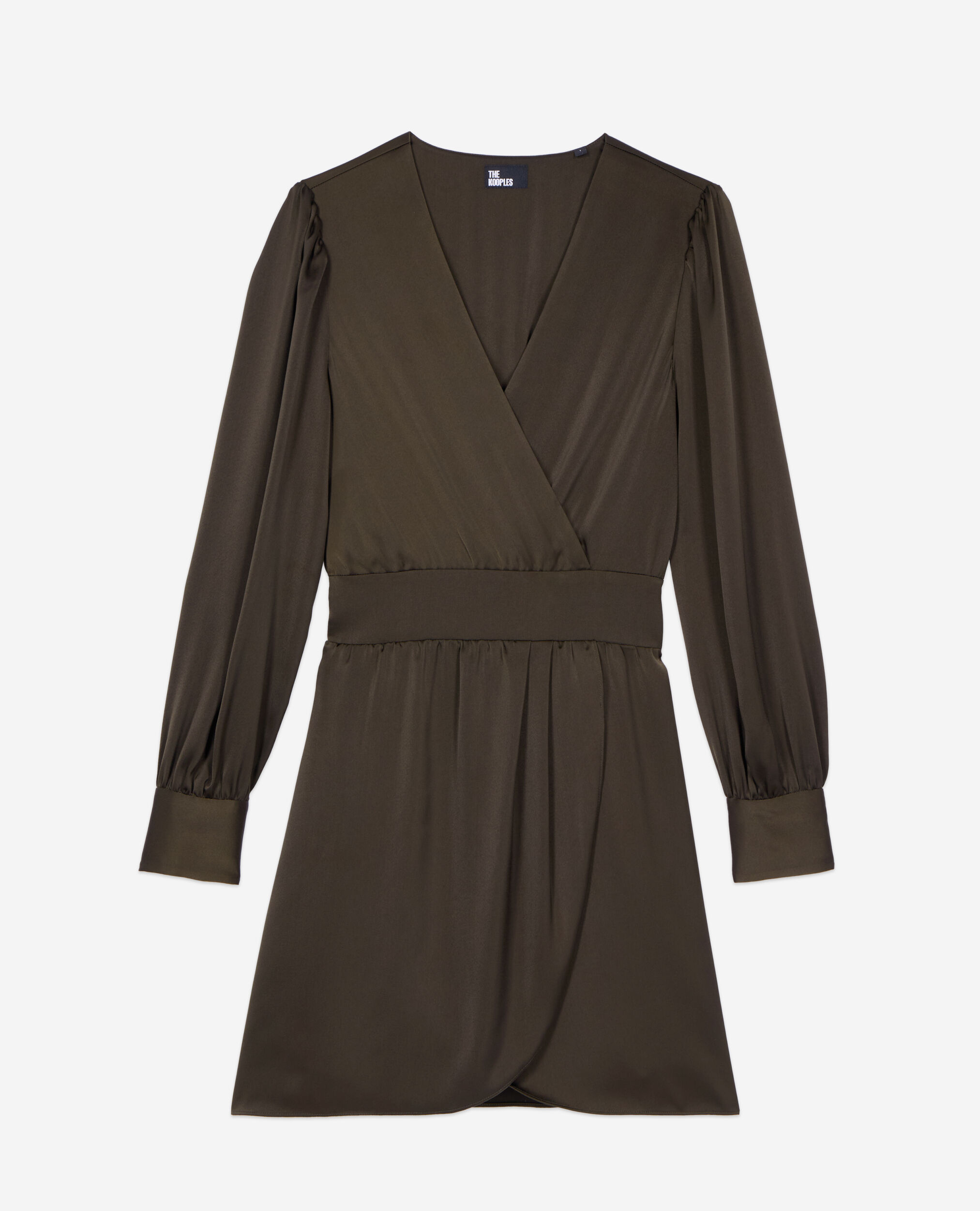 Short khaki dress, KAKI, hi-res image number null