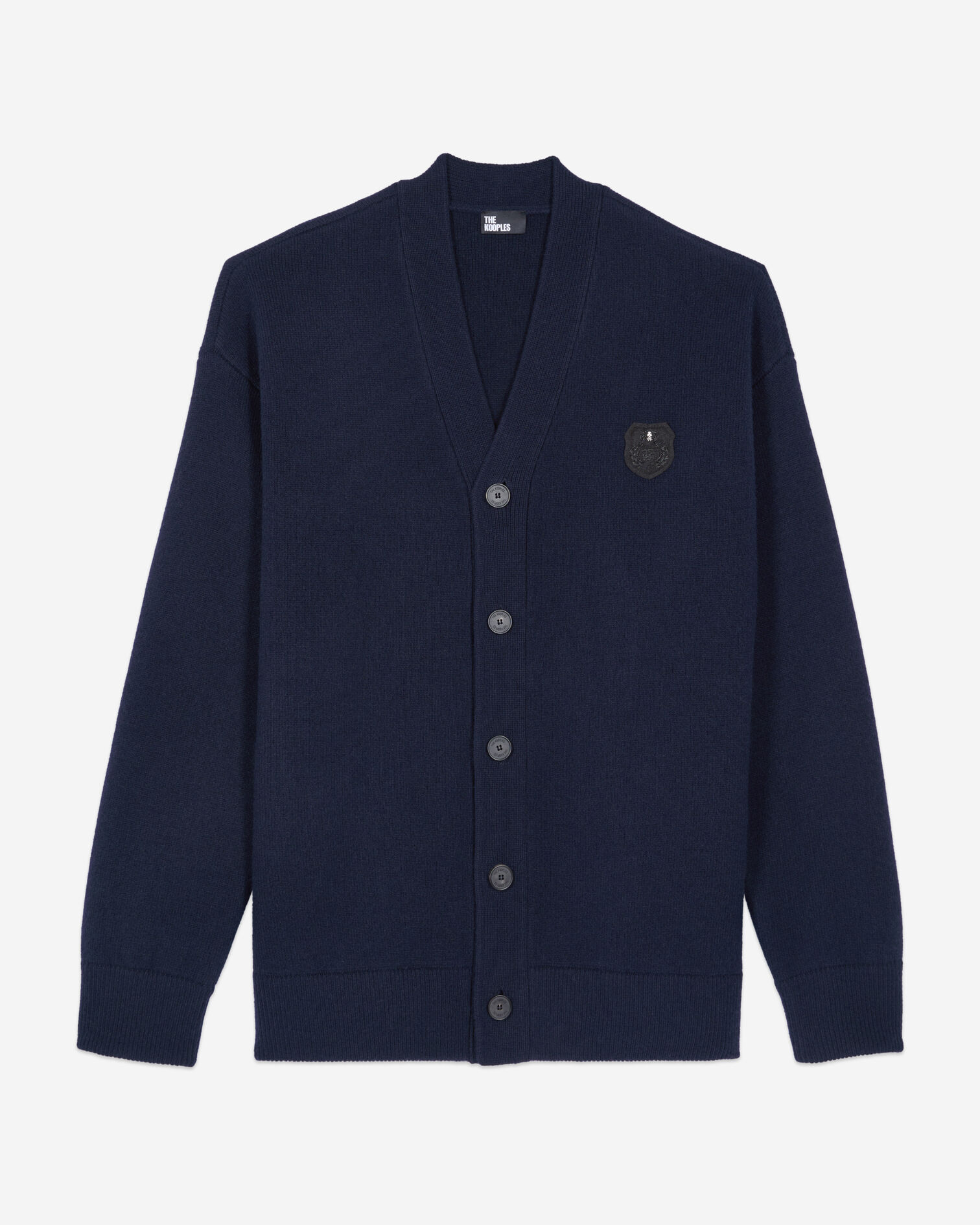 Cárdigan lana azul marino, NAVY, hi-res image number null