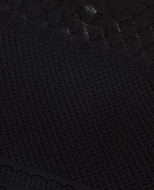 The Kooples WOMEN BLACK black openwork top