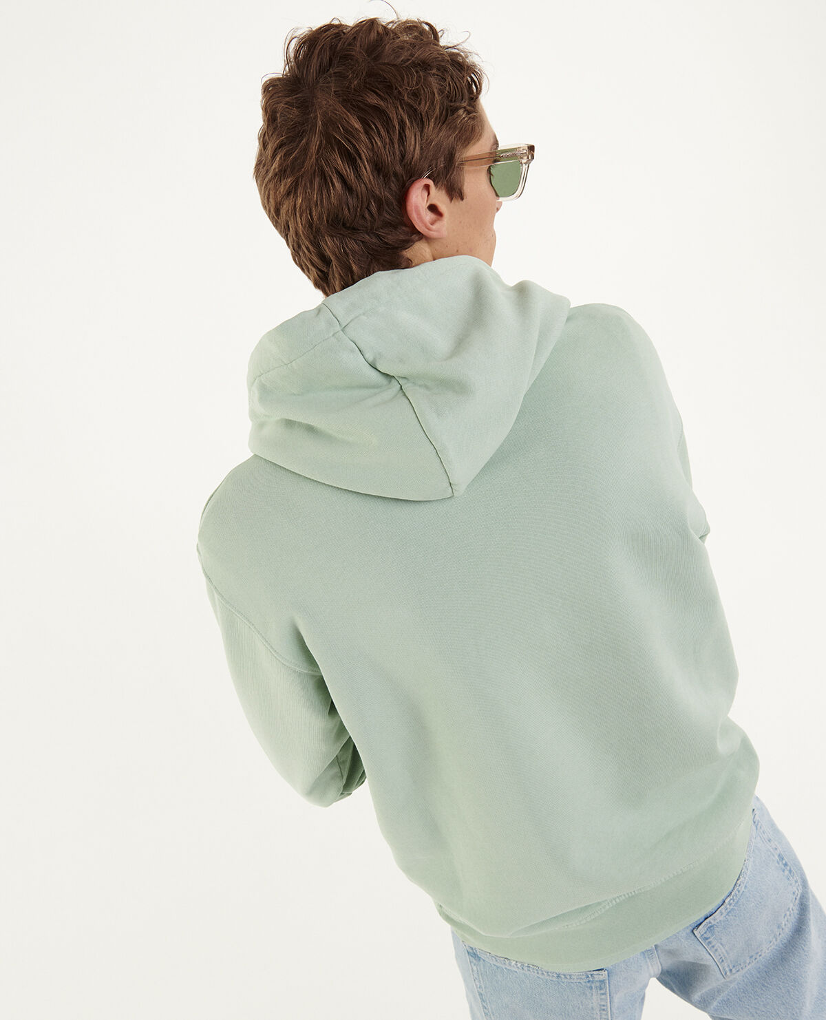 Mint shop green hoodie