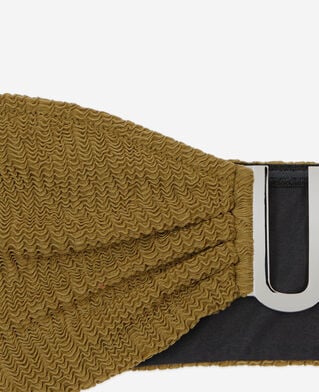 The Kooples DAMEN KAKI das khakifarbene bandeau-bikinioberteil von kooples x luz