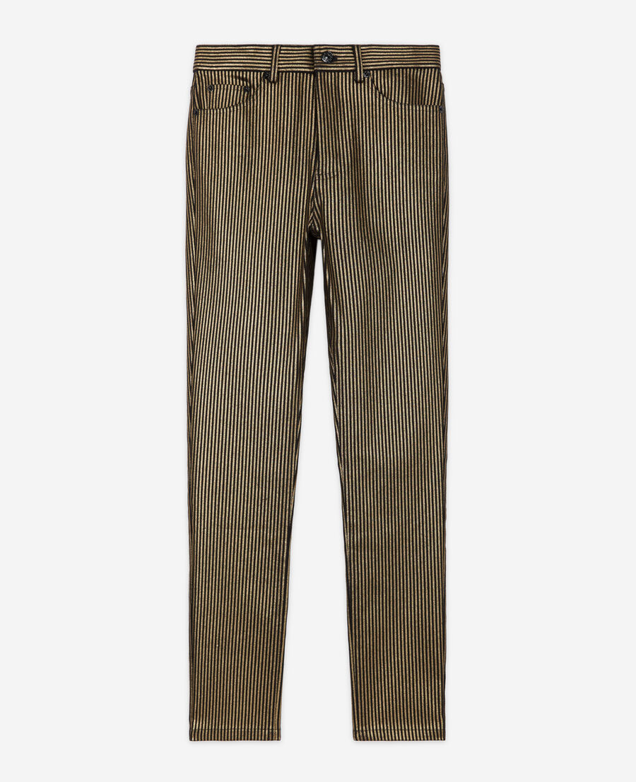 zweifarbige jeans mit slim-fit-passform