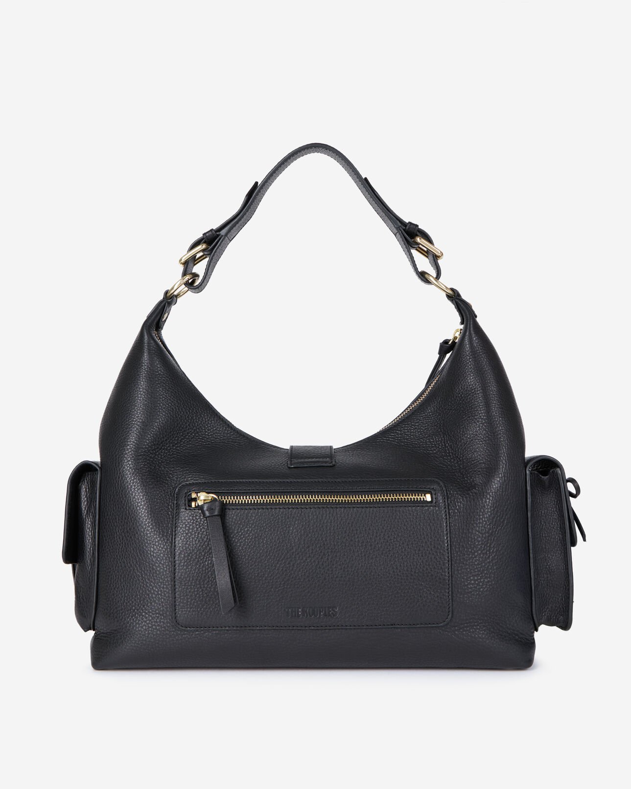 The Kooples DAMEN BLACK schwarze amelia xl-tasche aus leder
