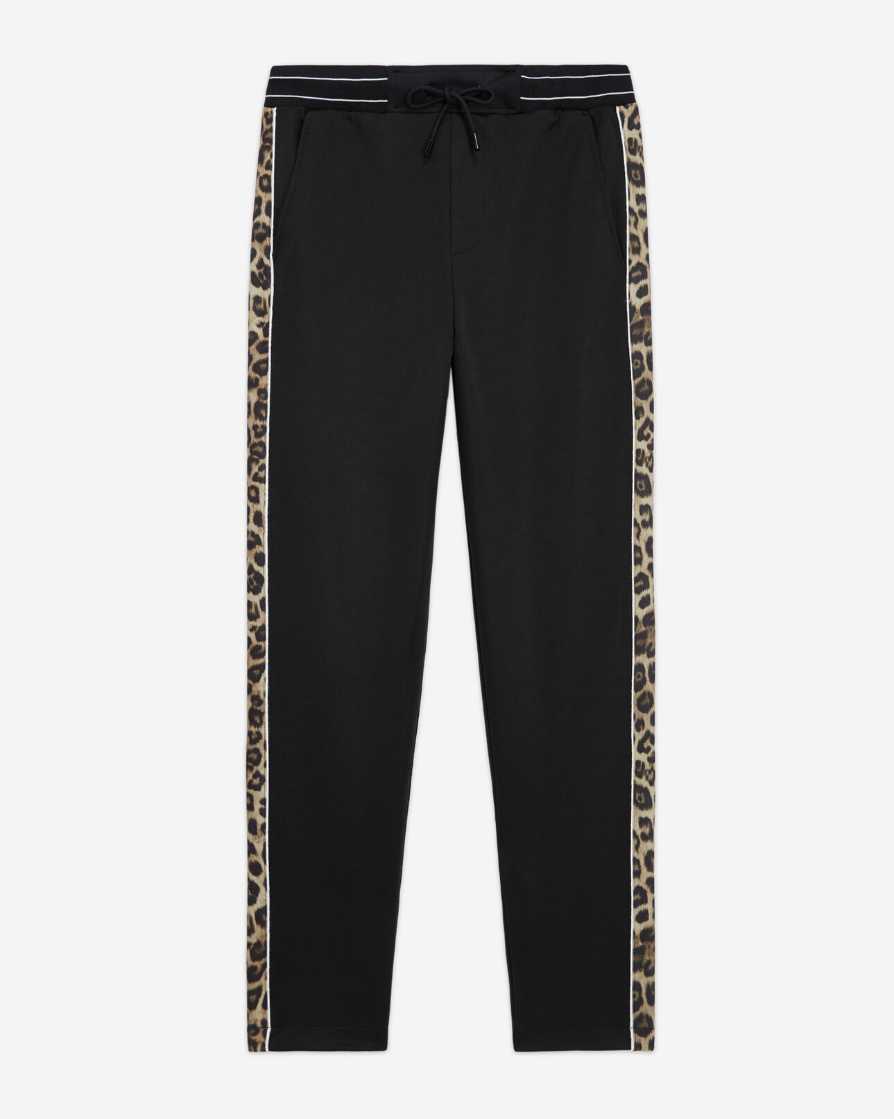 The Kooples HOMME BLACK / LEOPARD jogging léopard
