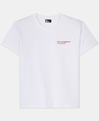 The Kooples DAMEN WHITE wei&szlig;es t-shirt damen i love kooples