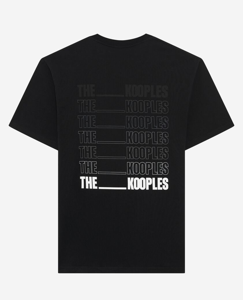 The Kooples HOMME BLACK t-shirt logo noir