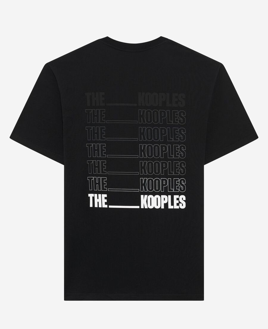 The Kooples HOMME BLACK t-shirt logo noir