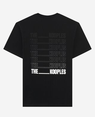 The Kooples HOMME BLACK t-shirt logo noir