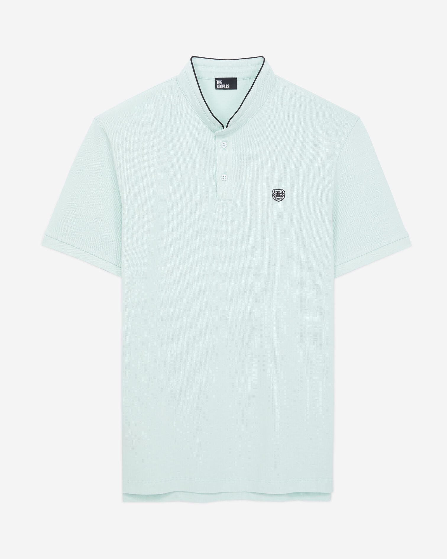 Polo vert en coton, OCEAN, hi-res image number null