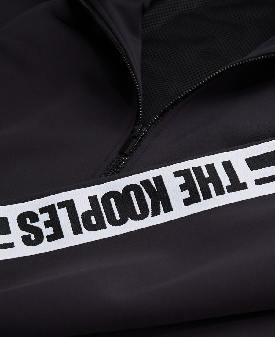 black logo jacket