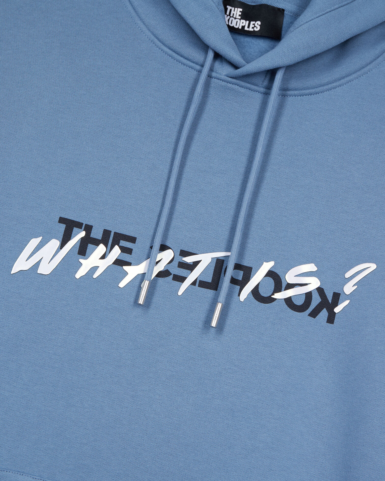 Sweatshirt à capuche What is bleu, STONE BLUE, hi-res image number null