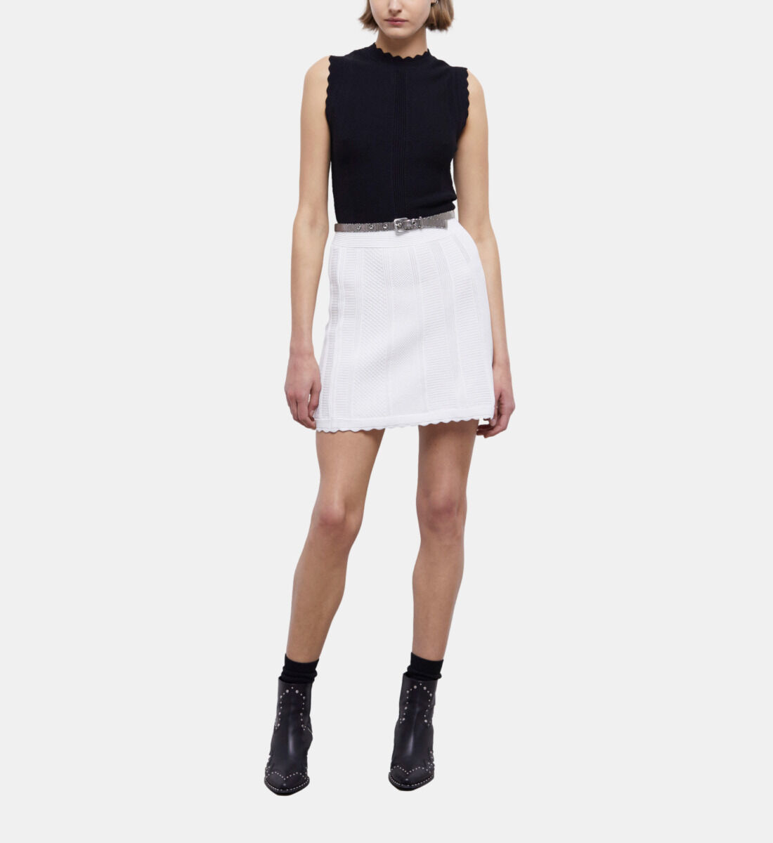 Jupe online blanche courte