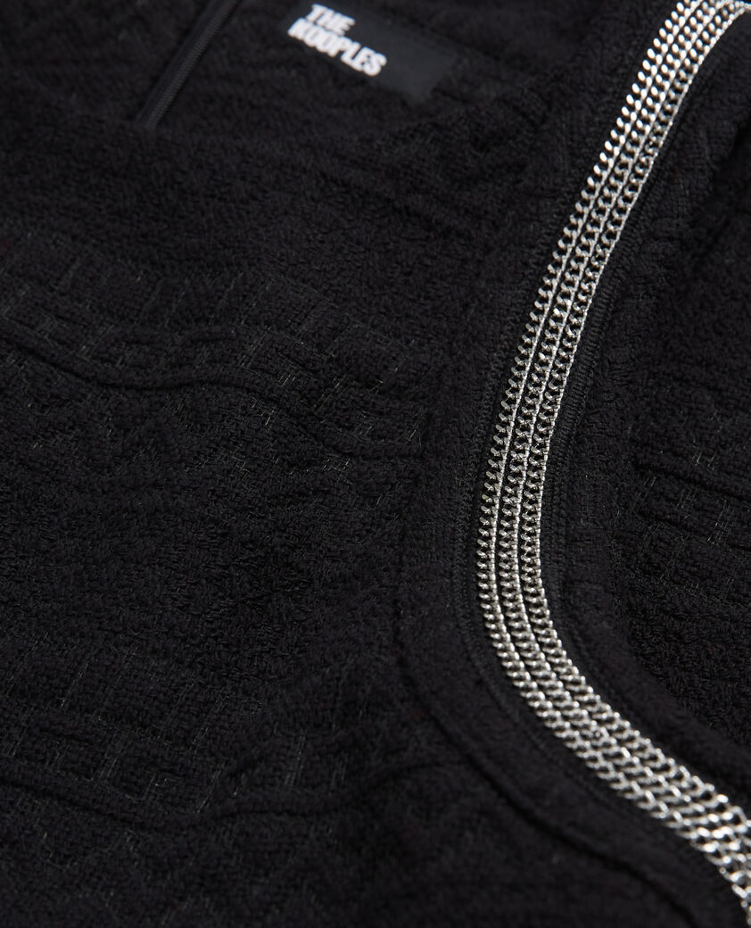 The Kooples WOMEN BLACK short black dress