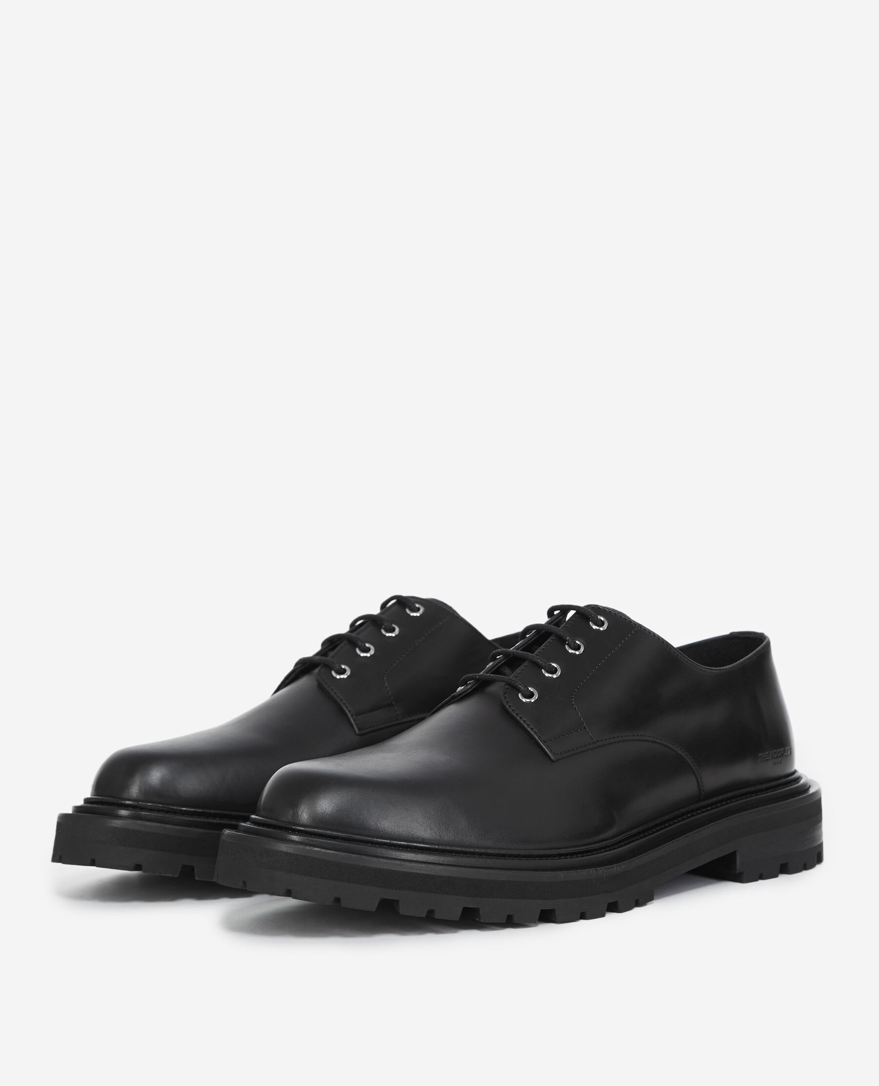 Derbies semelle sales crantée